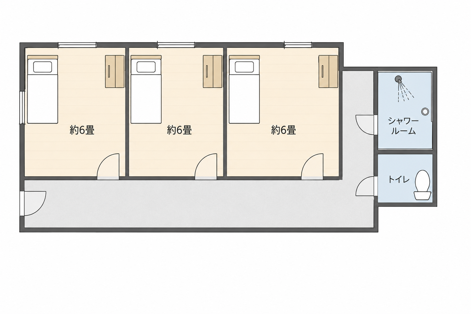 ユニット間取り図